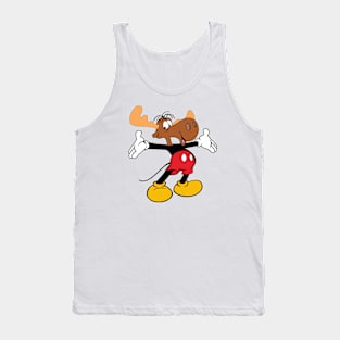 Bullwinkle Classic Cartoon Tank Top